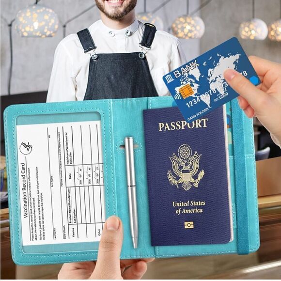 Leather Passport Cover  - Picture 2 of 5